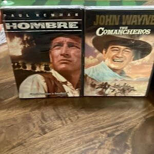 DVDs, The Comancheros and Hombre